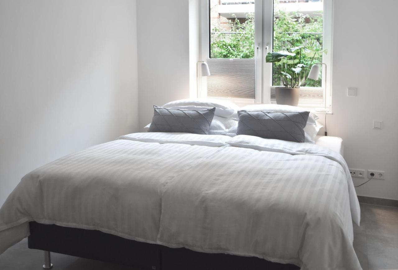 Familienfreundliche Neubauwohnung Mit Terrasse 汉堡 外观 照片