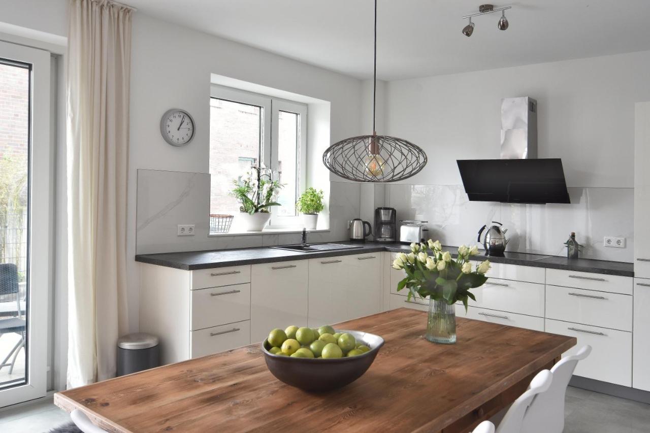 Familienfreundliche Neubauwohnung Mit Terrasse 汉堡 外观 照片